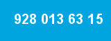928 013 63 15